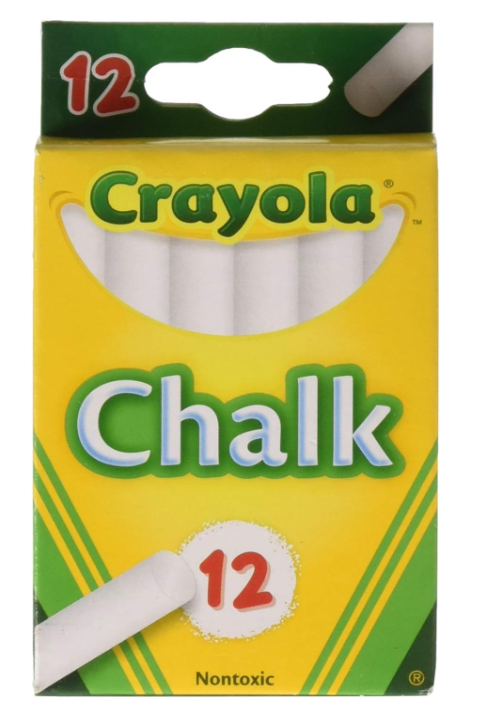 Crayola 12 Ct White Chalk