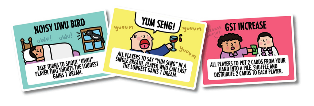 The Singaporean Dream Card Game