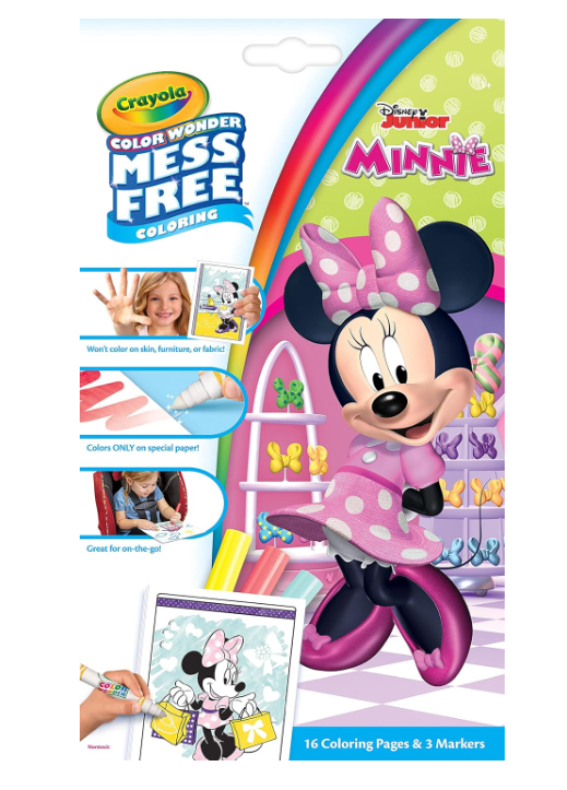 Crayola Color Wonders Mess Free Minnie Mini Pack Colouring Pad