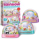 4M KidzMaker Glitter Rainbow Snow Domes