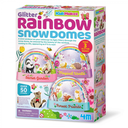 4M KidzMaker Glitter Rainbow Snow Domes