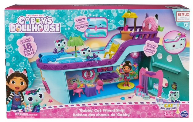 Gabby's Dollhouse Gabby Cat Friend Ship