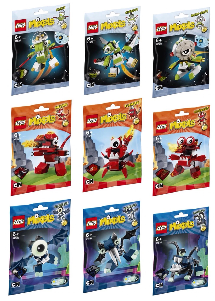 LEGO Mixels Series 4 Set of 9 Characters