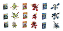 LEGO Mixels Series 4 Set of 9 Characters