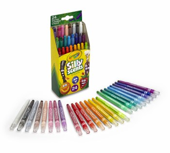 Crayola Silly Scents 24ct Crayons