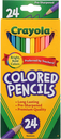 Crayola 24ct Pre-Sharpened Colored Pencils