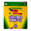 Crayola 50ct  Pre-Sharpened Colored Pencils