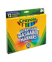 Crayola 12ct Ultra-Clean Washable Markers