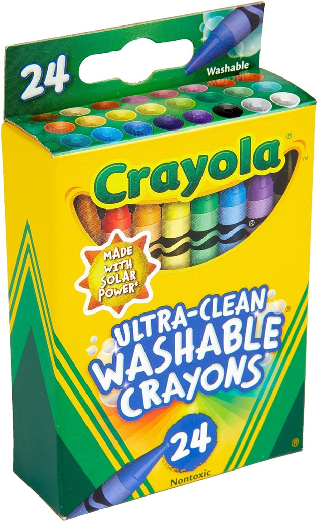 Crayola 24ct Ultra-Clean Washable Crayons