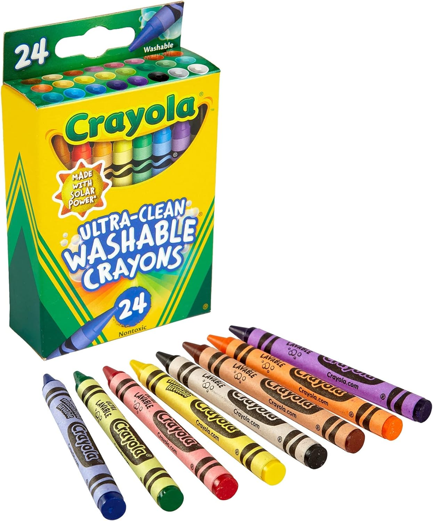 Crayola 24ct Ultra-Clean Washable Crayons