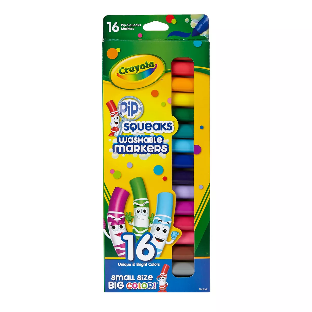 Crayola 16ct Pip Squeaks Washable Markers