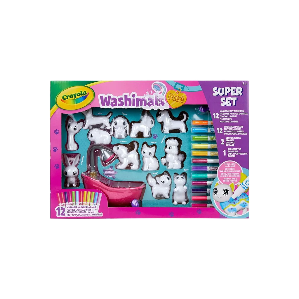 Crayola Washimals Pets Super Set
