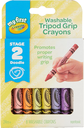 Crayola My First 8ct Washable Tripod Grip Crayons