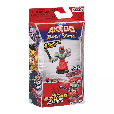 Legends of Akedo Beast Strike Cybersnake Minifigure