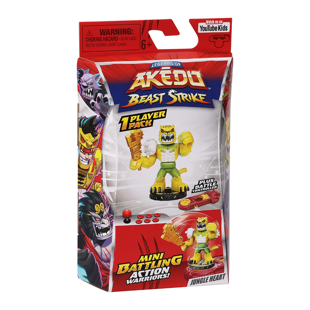 Legends of Akedo Beast Strike Jungle Heart Minifigure