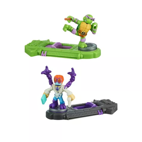 Akedo Teenage Mutant Ninja Turtles Donatello Vs Baxter Stockman 2 Pk Figure