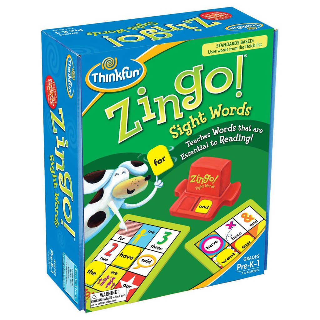 Thinkfun Zingo Sight Words