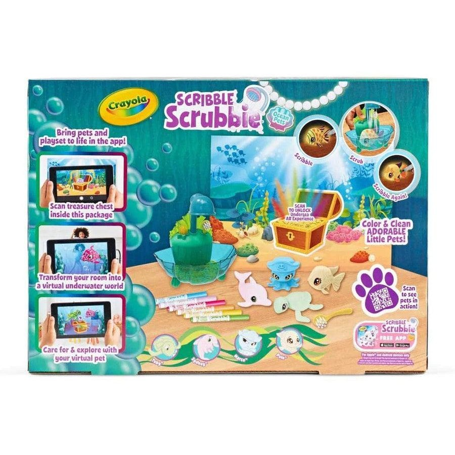 Crayola Scribble Scrubbie Glow Lagoon Playset