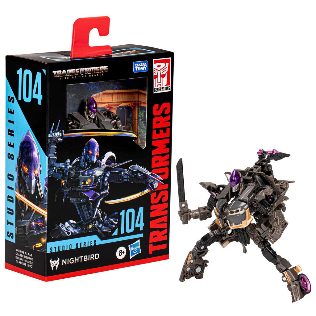 Transformers Studio Series Deluxe Rise Of The Beast Nightbird Action Figure