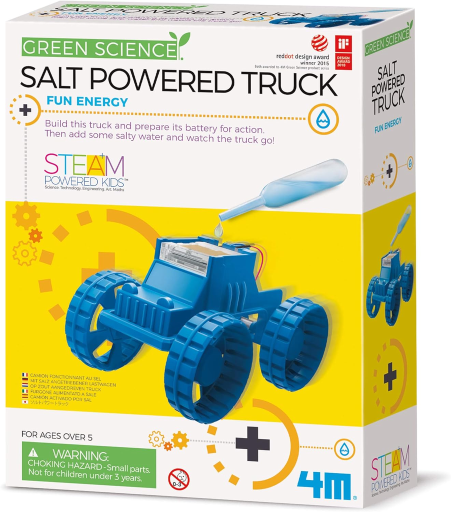 4M Green Science Salt Powered Truck