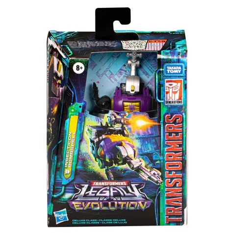 Transformers Legacy Evolution Deluxe Insecticon Bombshell Action Figure