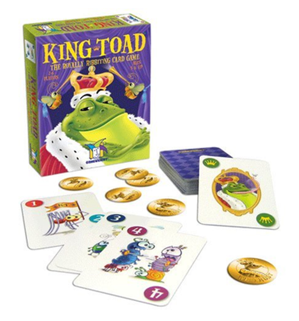 Gamewright King Toad The Royally Ribbiting Card Game