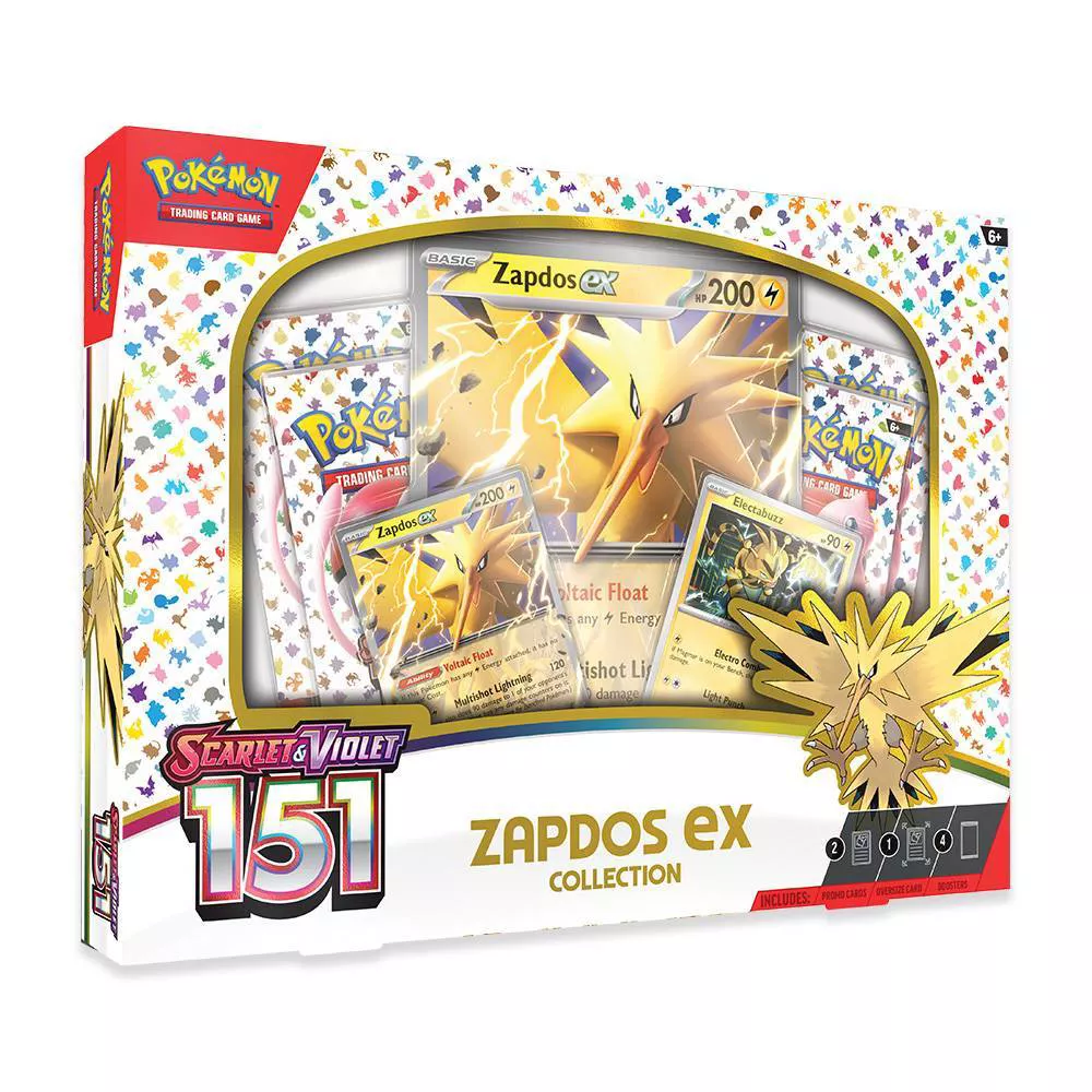 Pokemon TCG: Scarlet &amp; Violet 151: Zapdos ex Collection