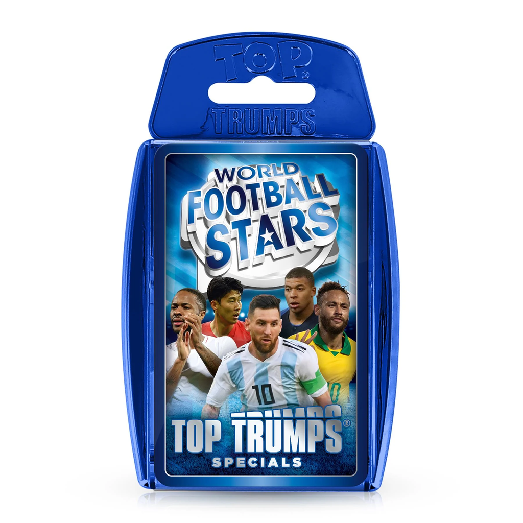 Top Trumps World Football Stars Blue