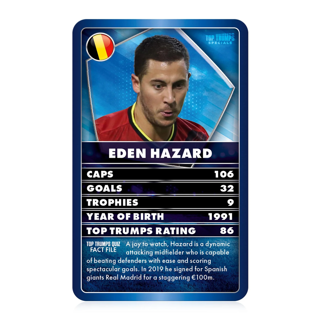 Top Trumps World Football Stars Blue