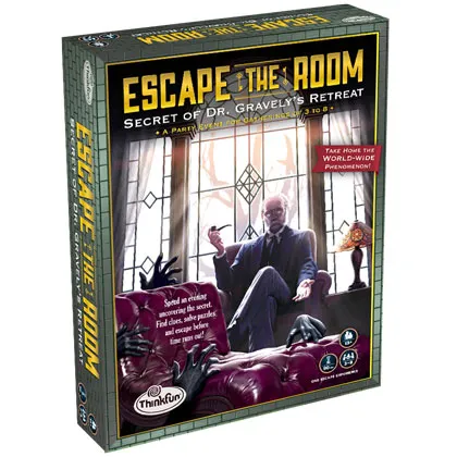 ThinkFun Escape The Room Secret Of Dr Gravely's Retreat