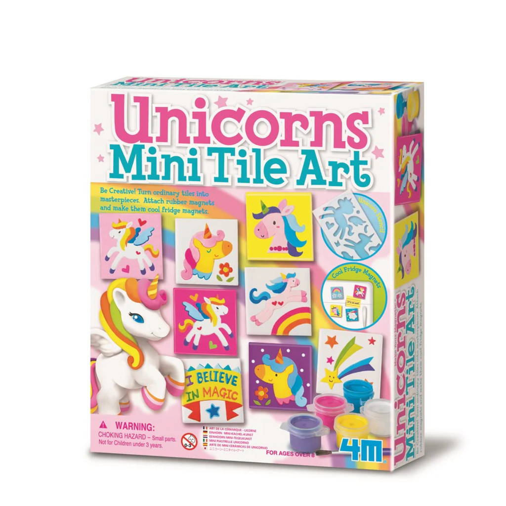 4M Unicorns Mini Tile Art