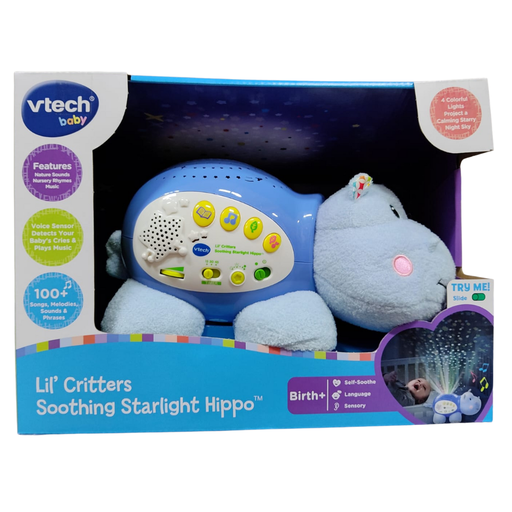 VTech  Lil' Critters Soothing Starlight Hippo