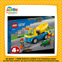 LEGO 60325 City Cement Mixer Truck