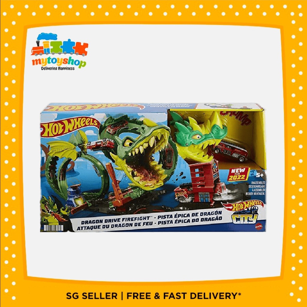 Hot Wheels City Dragon Drive Firefight