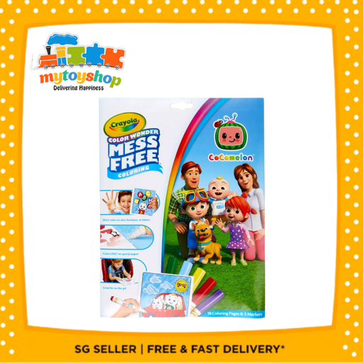 Crayola Color Wonder Mess Free  Cocomelon Foldalope