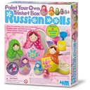 4M Paint your own Trinket Box Russian dolls