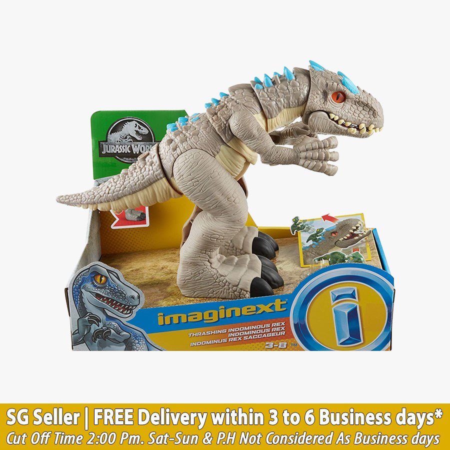 Imaginext Jurassic World Thrashing Indominus Rex Dinosaur