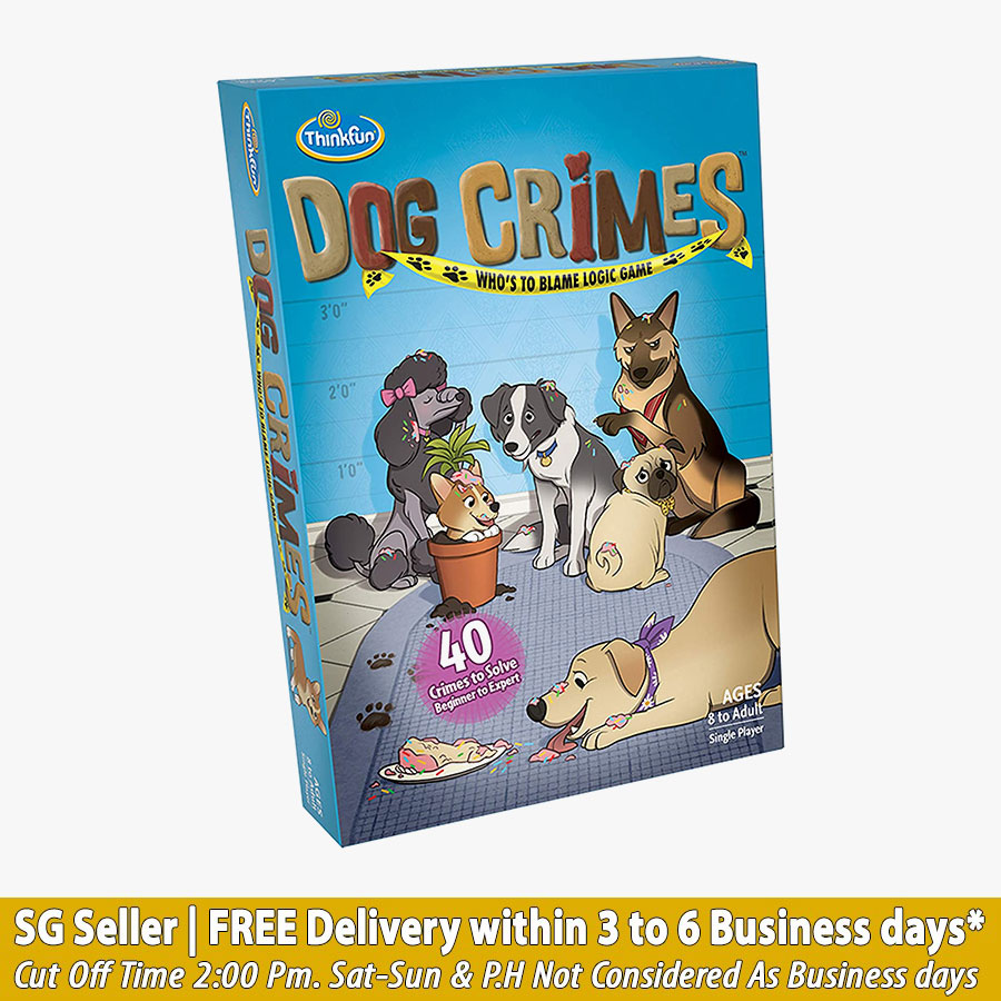 ThinkFun Dog Crimes Logic Game