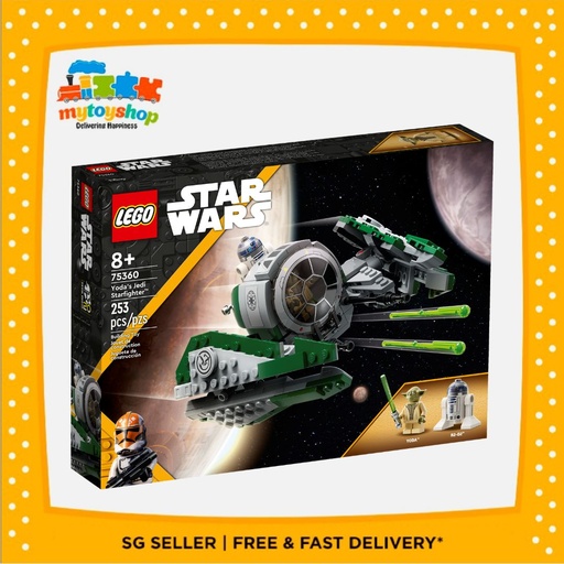 LEGO 75360 Starwars Yoda's Jedi Starfighter