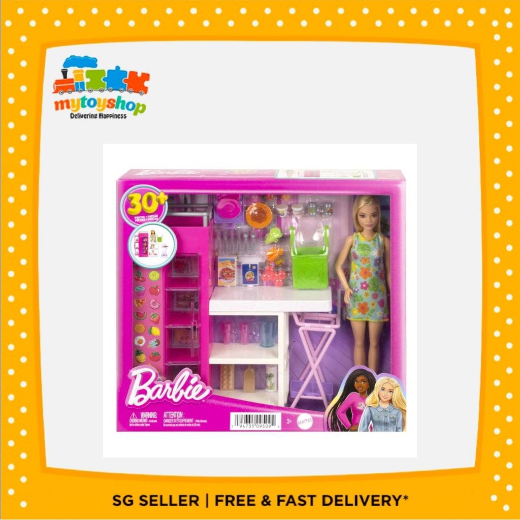 Barbie and Ultimate Pantry Playset