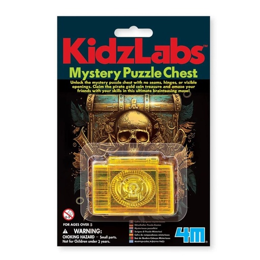 4M KidzLabs Mystery Puzzle Chest