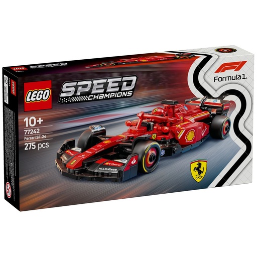 LEGO 77242 Speed Champions Ferrari SF-24 F1 Race Car