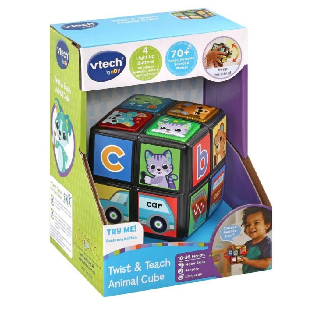 Vtech Twist n Teach Animal Cube