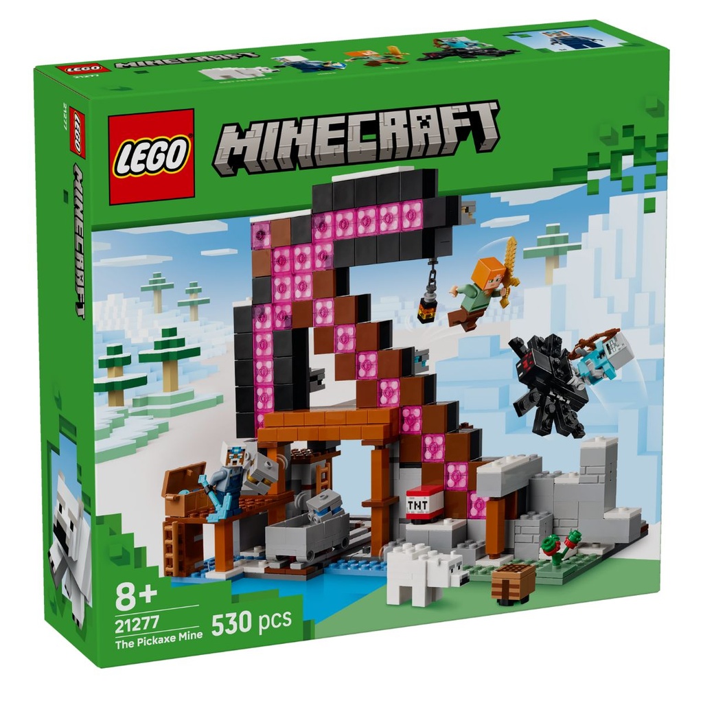 LEGO 21277 Minecraft The Pickaxe Mine
