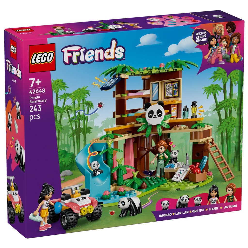 LEGO 42648 Friends Panda Sanctuary Animal Care