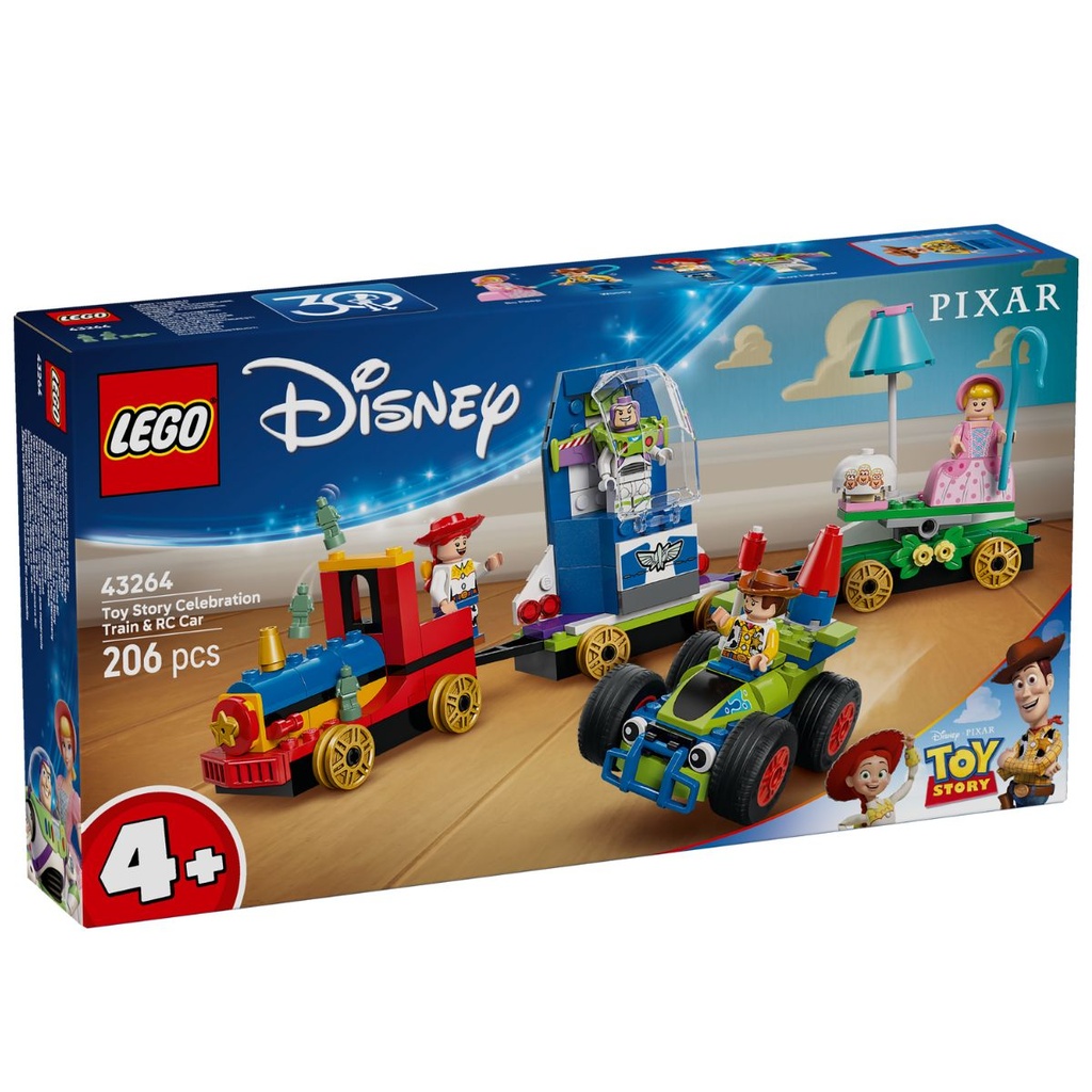 LEGO 43264 Toy Story Celebration Train N RC Car