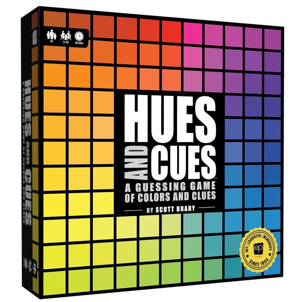 HUES and CUES Guessing Board Game