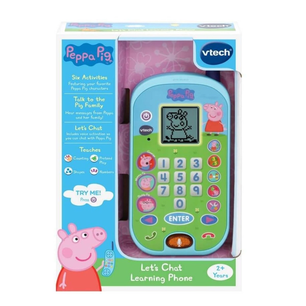 Vtech Peppa Pig Let's Chat Learning Phone