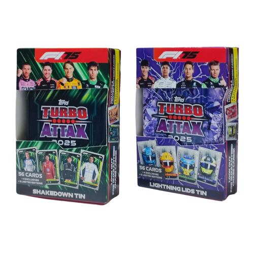 Topps Turbo Attax 2025 MEGA Tin Bundle of 2