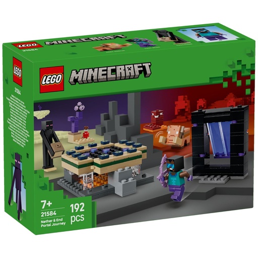 LEGO 21584 Minecraft Nether n End Portal Journey